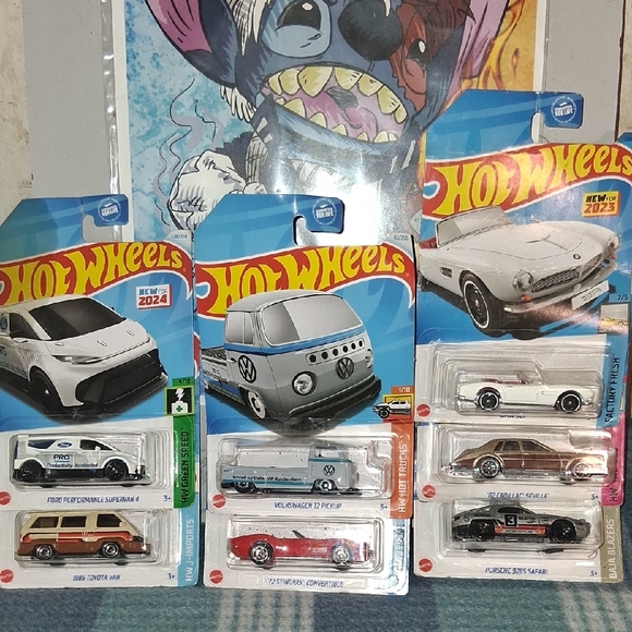 Hot Wheels Other - Die-Cast Car Set - Multicolor 7 CARS IN Total